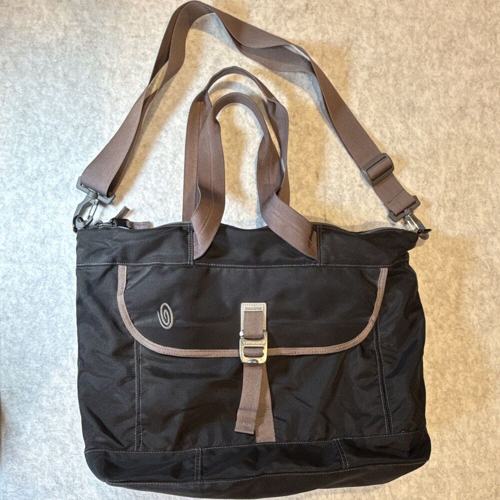 Timbuk2 Shoulder/Messenger Bag 15in Laptop Nylon Black Padded Adjustable Strap